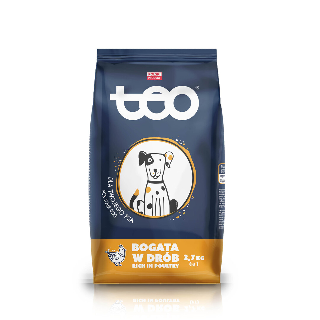 TEO DRY DOG FOOD RICH IN POULTRY 2.7KG